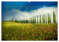 Toskana - spür den Sommer (Wandkalender 2024 DIN A2 quer), CALVENDO Monatskalender