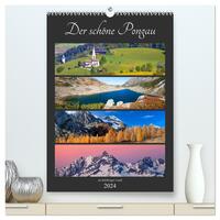 Der schöne Pongau (hochwertiger Premium Wandkalender 2024 DIN A2 hoch), Kunstdruck in Hochglanz