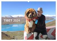 Tibet 2024 (Wandkalender 2024 DIN A2 quer), CALVENDO Monatskalender
