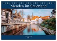 Menden im Sauerland und Umgebung (Tischkalender 2024 DIN A5 quer), CALVENDO Monatskalender