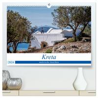 Kreta - malerische Ansichten (hochwertiger Premium Wandkalender 2024 DIN A2 quer), Kunstdruck in Hochglanz