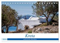 Kreta - malerische Ansichten (Tischkalender 2024 DIN A5 quer), CALVENDO Monatskalender