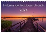 Naturwunder Norddeutschlands (Wandkalender 2024 DIN A2 quer), CALVENDO Monatskalender
