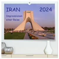 Iran - Impressionen einer Reise (hochwertiger Premium Wandkalender 2024 DIN A2 quer), Kunstdruck in Hochglanz