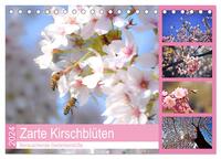 Zarte Kirschblüten - Berauschende Gedankendüfte (Tischkalender 2024 DIN A5 quer), CALVENDO Monatskalender