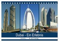 Dubai - Ein Erlebnis (Tischkalender 2024 DIN A5 quer), CALVENDO Monatskalender