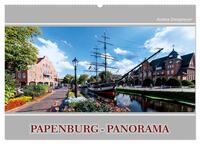 Papenburg-Panorama (Wandkalender 2024 DIN A2 quer), CALVENDO Monatskalender