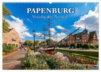 Papenburg - Venedig des Nordens (Wandkalender 2024 DIN A2 quer), CALVENDO Monatskalender