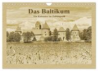 Das Baltikum - Ein Kalender im Zeitungsstil (Wandkalender 2024 DIN A4 quer), CALVENDO Monatskalender