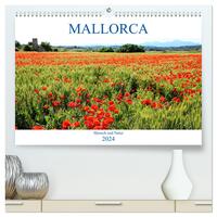 MALLORCA Mensch und Natur (hochwertiger Premium Wandkalender 2024 DIN A2 quer), Kunstdruck in Hochglanz