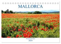 MALLORCA Mensch und Natur (Tischkalender 2024 DIN A5 quer), CALVENDO Monatskalender