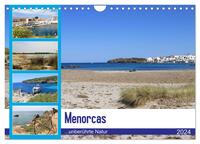 Menorcas unberührte Natur (Wandkalender 2024 DIN A4 quer), CALVENDO Monatskalender