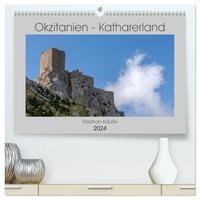 Okzitanien - Katharerland (hochwertiger Premium Wandkalender 2024 DIN A2 quer), Kunstdruck in Hochglanz
