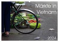 Märkte in Vietnam (Wandkalender 2024 DIN A2 quer), CALVENDO Monatskalender