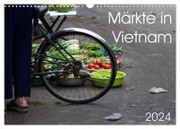 Märkte in Vietnam (Wandkalender 2024 DIN A3 quer), CALVENDO Monatskalender