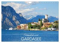 Traumkulisse Gardasee (Wandkalender 2024 DIN A4 quer), CALVENDO Monatskalender