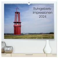 Ruhrgebiets-Impressionen 2024 (hochwertiger Premium Wandkalender 2024 DIN A2 quer), Kunstdruck in Hochglanz