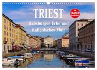 Triest - Habsburger Erbe und italienisches Flair (Wandkalender 2024 DIN A3 quer), CALVENDO Monatskalender
