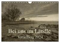 Bei uns im Ländle - Vorarlberg 2024 (Wandkalender 2024 DIN A4 quer), CALVENDO Monatskalender