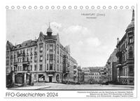 FFO-Geschichten. Historische Ansichtskarten aus Frankfurt (Oder) (Tischkalender 2024 DIN A5 quer), CALVENDO Monatskalender