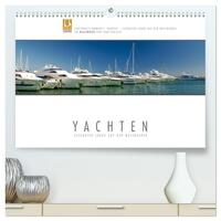 Emotionale Momente: Yachten - eleganter Luxus auf den Weltmeeren (hochwertiger Premium Wandkalender 2024 DIN A2 quer), Kunstdruck in Hochglanz
