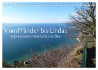 Vom Pfänder nach Lindau (Tischkalender 2024 DIN A5 quer), CALVENDO Monatskalender