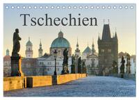 Tschechien (Tischkalender 2024 DIN A5 quer), CALVENDO Monatskalender