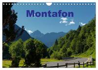 Montafon (Wandkalender 2024 DIN A4 quer), CALVENDO Monatskalender