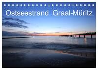 Ostseestrand Graal-Müritz (Tischkalender 2024 DIN A5 quer), CALVENDO Monatskalender