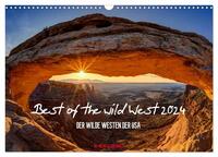 Best of the wild West 2024 (Wandkalender 2024 DIN A3 quer), CALVENDO Monatskalender