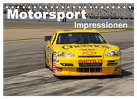 Motorsport - Impressionen (Tischkalender 2024 DIN A5 quer), CALVENDO Monatskalender