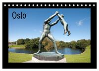 Oslo (Tischkalender 2024 DIN A5 quer), CALVENDO Monatskalender