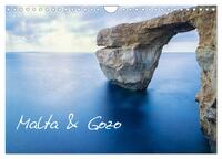Malta & Gozo (Wandkalender 2024 DIN A4 quer), CALVENDO Monatskalender