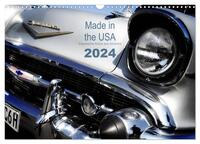 Made in the USA - Klassische Autos aus Amerika (Wandkalender 2024 DIN A3 quer), CALVENDO Monatskalender