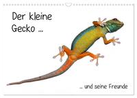 Der kleine Gecko und seine Freunde (Wandkalender 2024 DIN A3 quer), CALVENDO Monatskalender