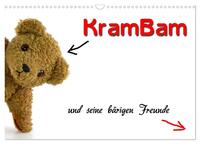 KramBam und seine bärigen Freunde (Wandkalender 2024 DIN A3 quer), CALVENDO Monatskalender