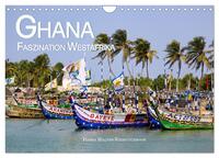 Ghana - Faszination Westafrika (Wandkalender 2024 DIN A4 quer), CALVENDO Monatskalender