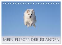 Mein fliegender Isländer (Tischkalender 2024 DIN A5 quer), CALVENDO Monatskalender