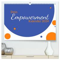 Dein Empowerment Kalender 2024 (hochwertiger Premium Wandkalender 2024 DIN A2 quer), Kunstdruck in Hochglanz