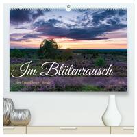 Im Blütenrausch der Lüneburger Heide (hochwertiger Premium Wandkalender 2024 DIN A2 quer), Kunstdruck in Hochglanz