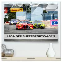 Liga der Supersportwagen (hochwertiger Premium Wandkalender 2024 DIN A2 quer), Kunstdruck in Hochglanz
