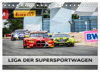 Liga der Supersportwagen (Tischkalender 2024 DIN A5 quer), CALVENDO Monatskalender