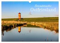 Bezauberndes Ostfriesland (Wandkalender 2025 DIN A3 quer), CALVENDO Monatskalender