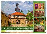 Das Kloster Michaelstein erleben – Ehemalige Zisterzienser – Abtei in Blankenburg am Harz (Wandkalender 2025 DIN A4 quer), CALVENDO Monatskalender