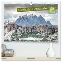 Mystische Berglandschaften (hochwertiger Premium Wandkalender 2025 DIN A2 quer), Kunstdruck in Hochglanz