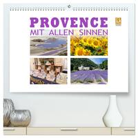 Provence mit allen Sinnen (hochwertiger Premium Wandkalender 2025 DIN A2 quer), Kunstdruck in Hochglanz