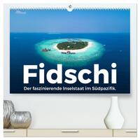 Fidschi - Der faszinierende Inselstaat im Südpazifik. (hochwertiger Premium Wandkalender 2025 DIN A2 quer), Kunstdruck in Hochglanz