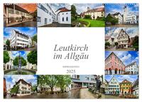 Leutkirch im Allgäu Impressionen (Wandkalender 2025 DIN A2 quer), CALVENDO Monatskalender