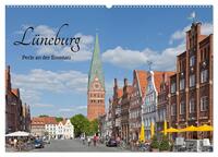 Lüneburg - Perle an der Ilmenau (Wandkalender 2025 DIN A2 quer), CALVENDO Monatskalender