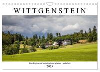 Wittgenstein – Eine Region mit beeindruckend schöner Landschaft (Wandkalender 2025 DIN A4 quer), CALVENDO Monatskalender